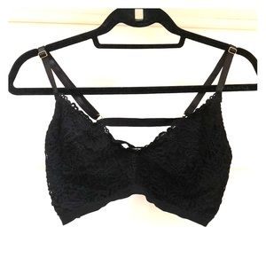 🆕 Wish & Whim • Black Lace Bralette